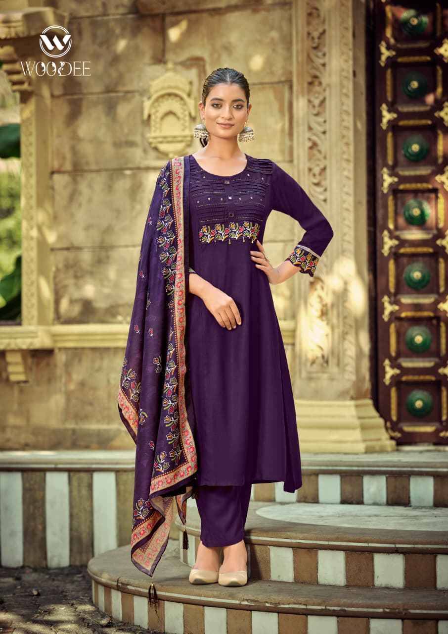 SAHIBA BY WOODEE 1001 TO 1006 Series Stylish Fancy Colorful party Wear dresses At Wholesale Price